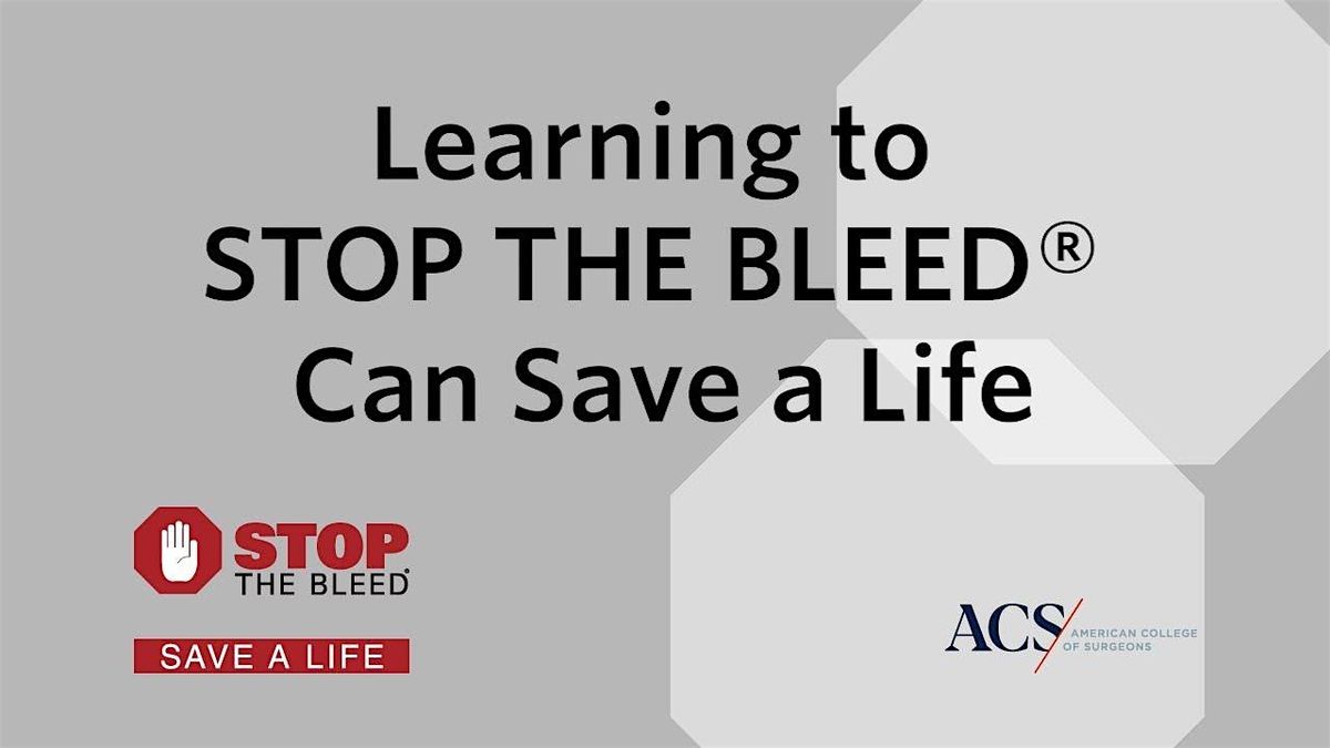 STOP THE BLEED Training