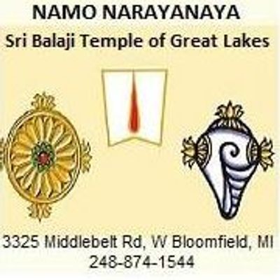 Sri Balaji Temple of Great Lakes