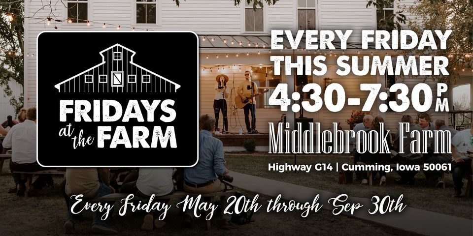 Fridays at the Farm featuring Brian Herrin at Middlebrook Farm, Cumming ...