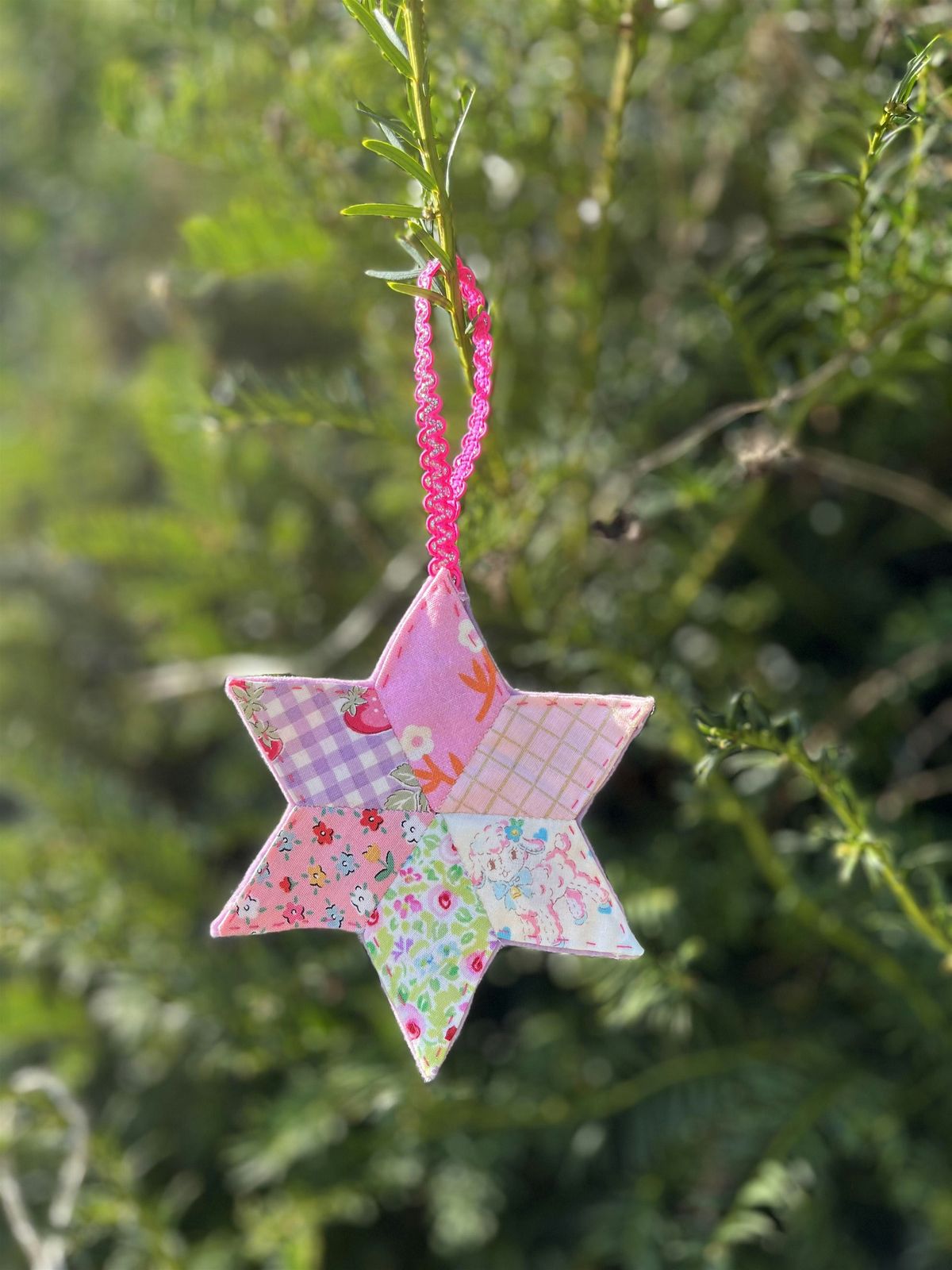 English Paper Piecing Christmas Star Workshop in Brighton