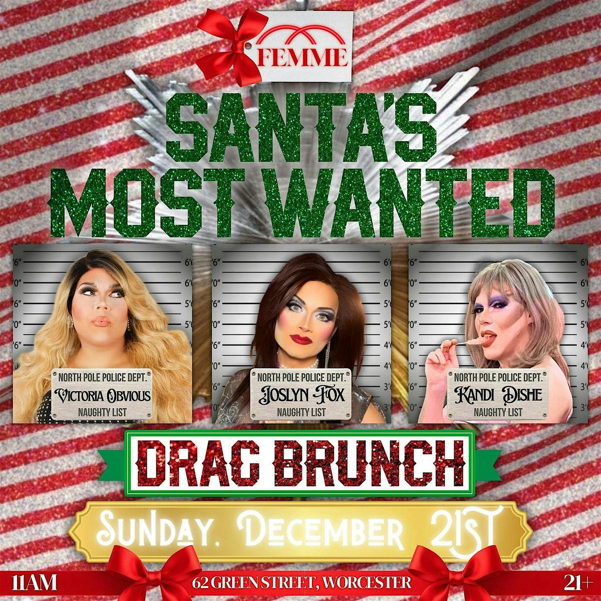 Santa's Most Wanted Drag Brunch