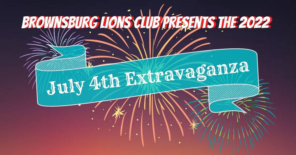 Brownsburg Lions Club 2025 July 4th Extravaganza Arbuckle Acres Park