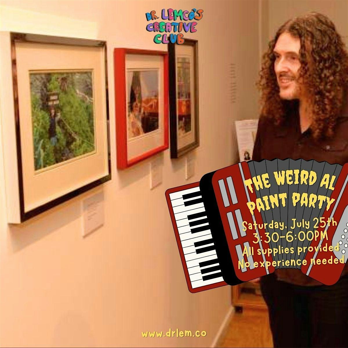 The Weird Al Paint Party (Before Free Outdoor Concert)