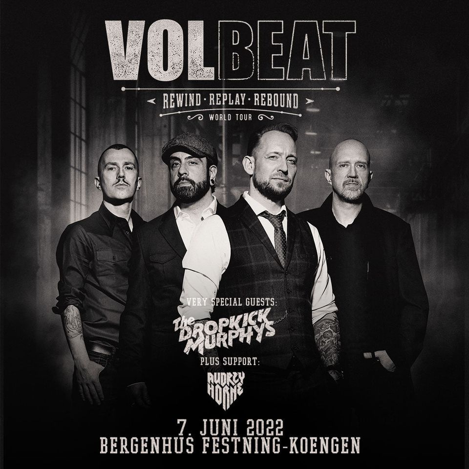 volbeat tour 2022 norway