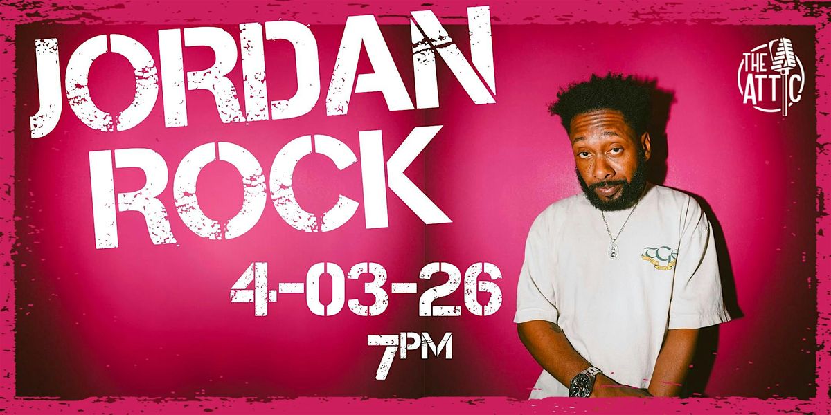 Jordan Rock at The Attic Comedy Club, Columbus, Ohio