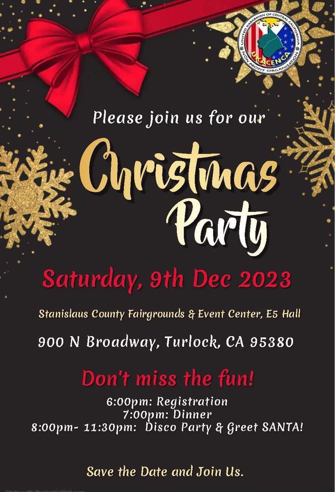 UKACENCA Turlock 2025 Christmas Party & induction of Officers 20252025