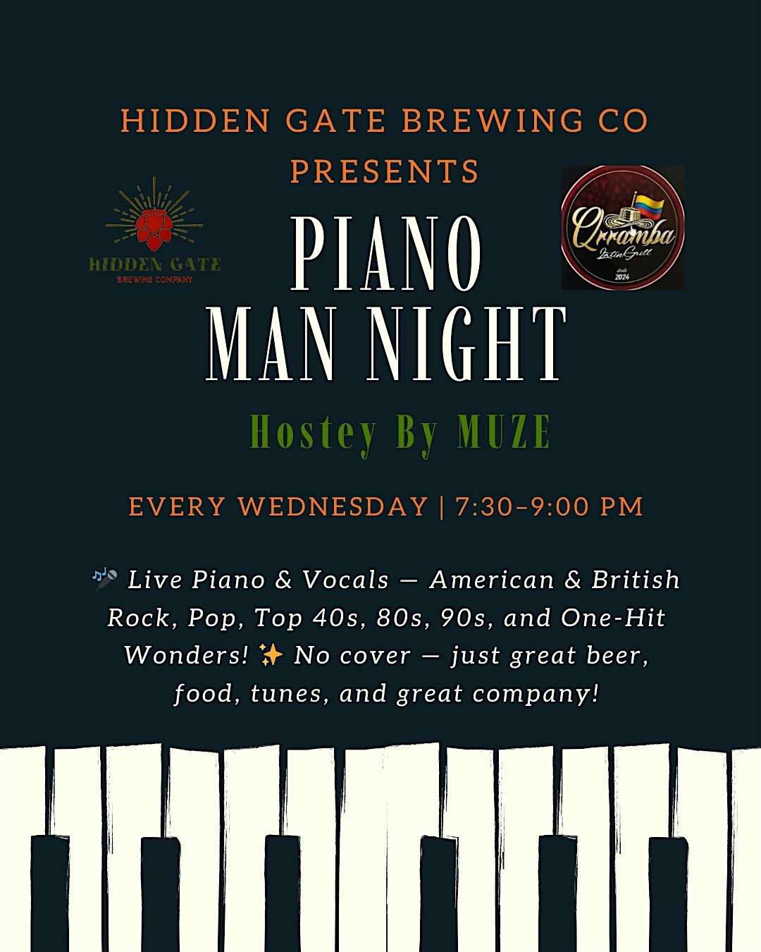 Wednesday's Piano Man Night
