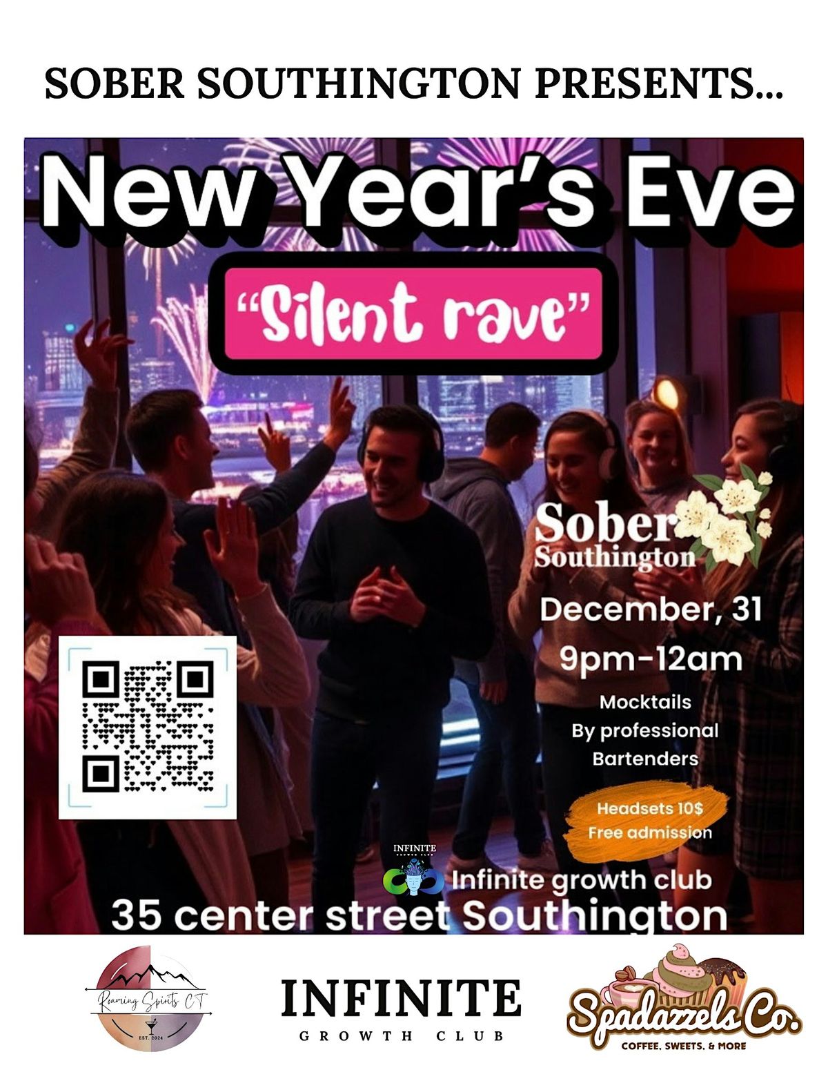 Sober Southington Presents...NYE Silent Rave