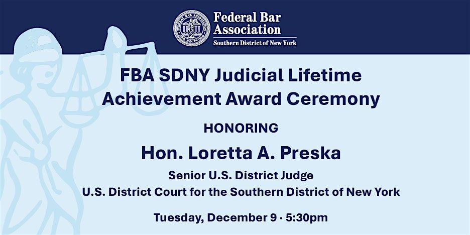 2025 Judicial Lifetime Achievement Award