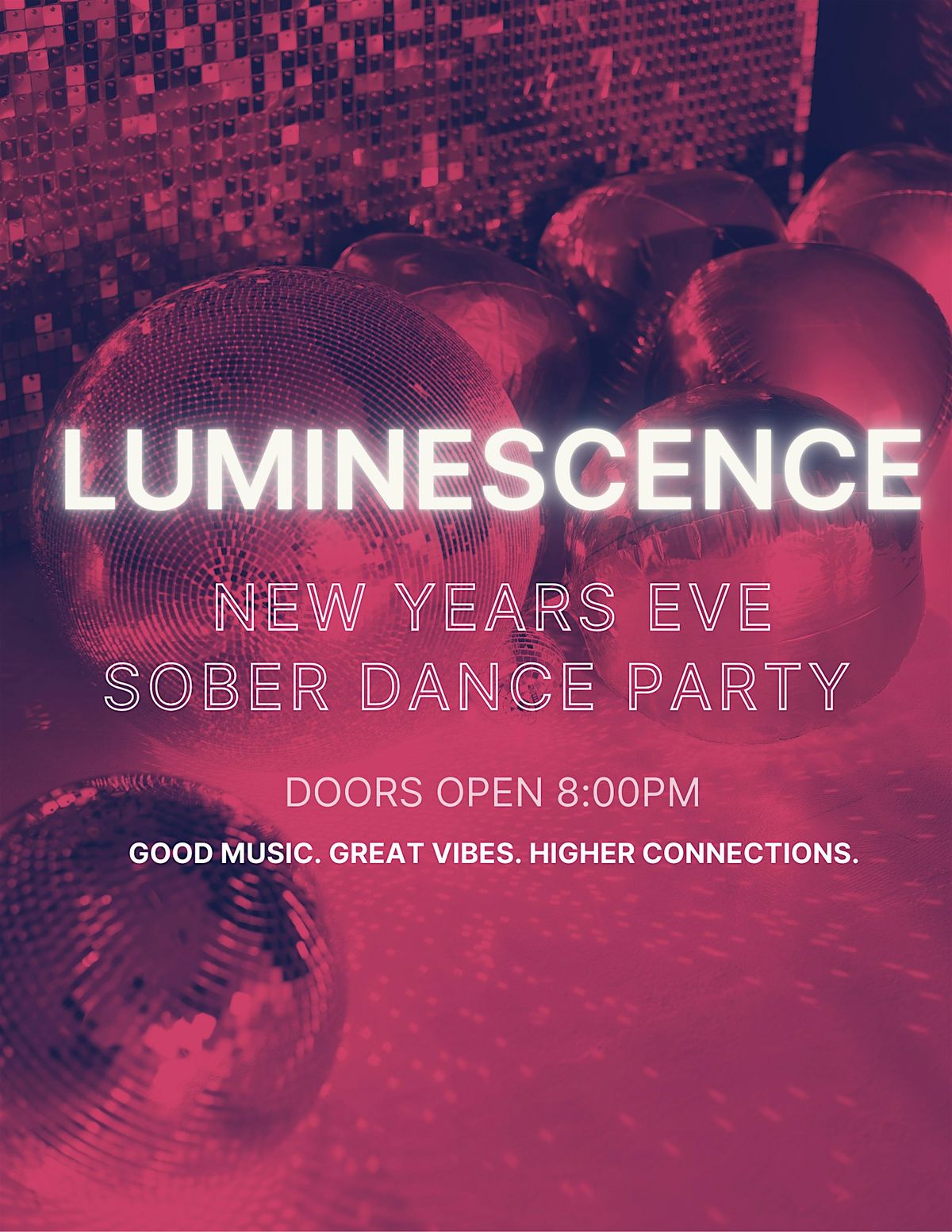 Luminescence: NYE \u2013 Light into the New Year
