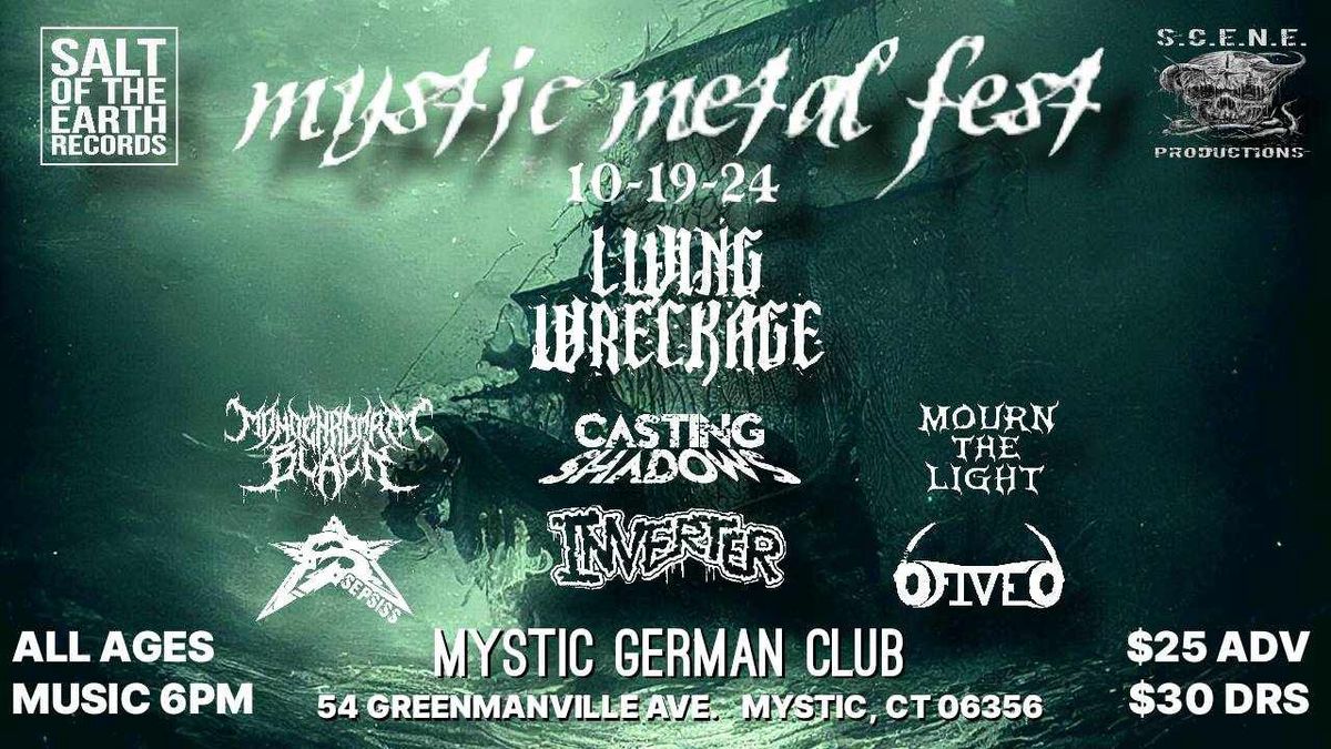 MYSTIC METAL FEST 2024 The German Club, Mystic, CT October 19, 2024