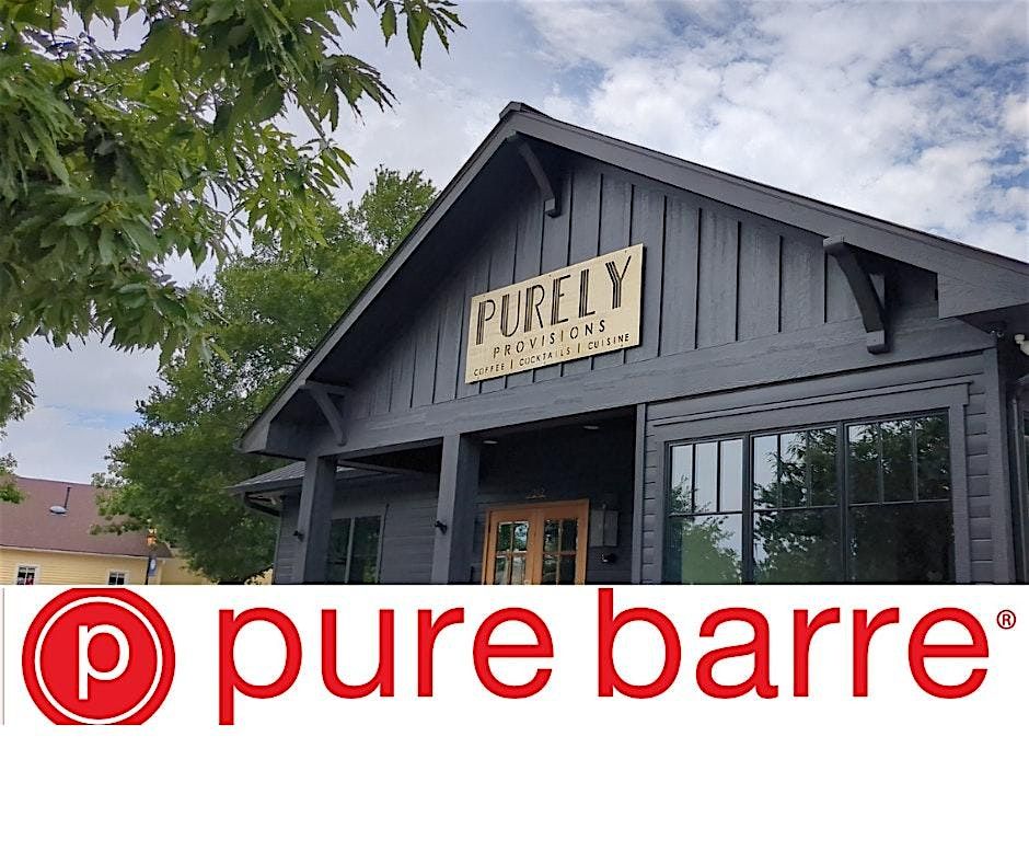 Pure Barre POP UP at Purely Provisions