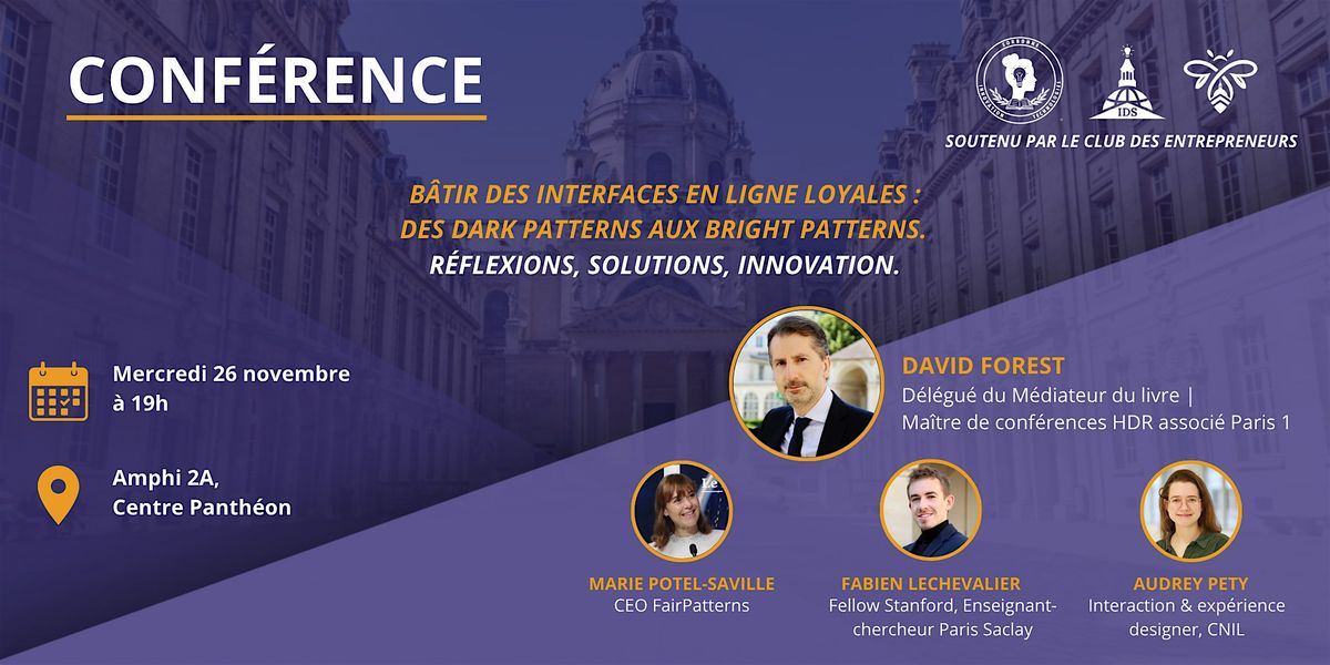 B\u00e2tir des interfaces en ligne loyales : Dark patterns aux Bright patters