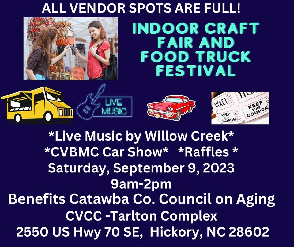 CRAFT SHOW (Indoors) and Food Truck Festival | Tarlton Complex at