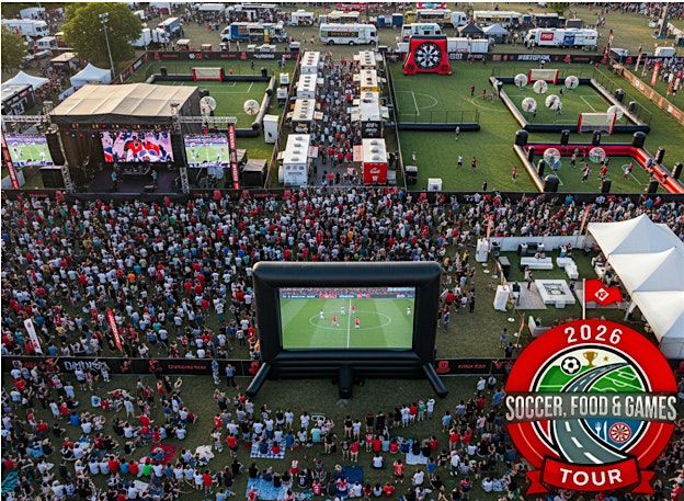 2026 SOCCER, FOOD & GAMES TOUR | Conroe Takeover (June 17th)