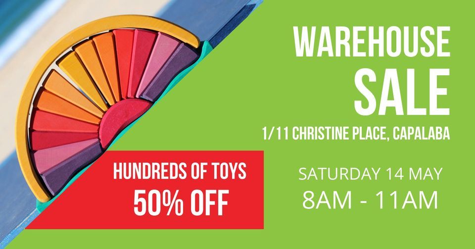 the warehouse toy sale