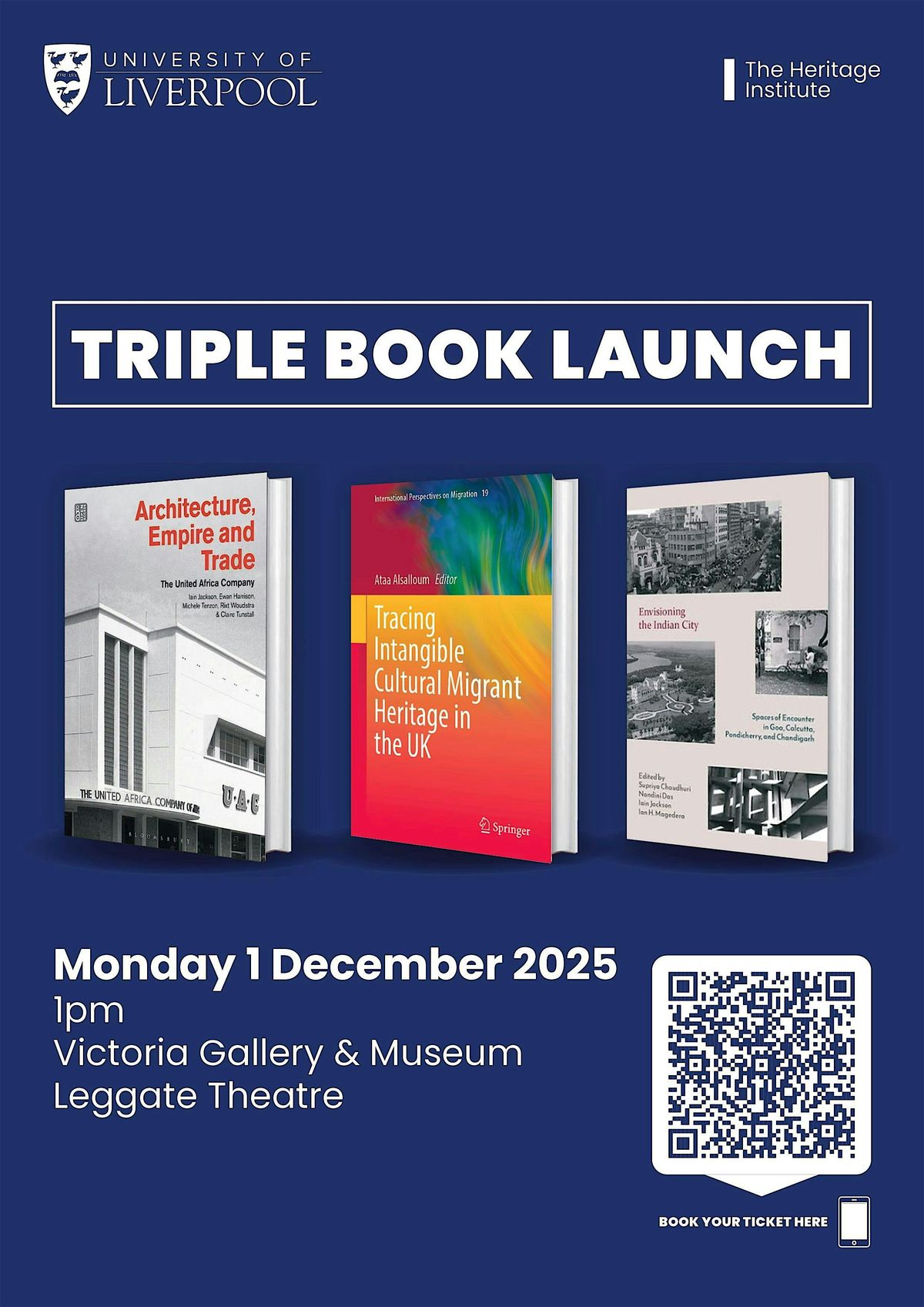 A Book Launch Event: A triple launch celebration