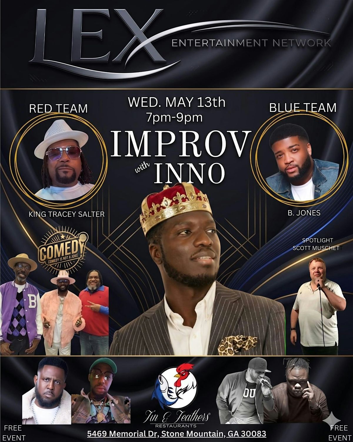 Comedy Improv with Inno presented by Lex Entertainment Network