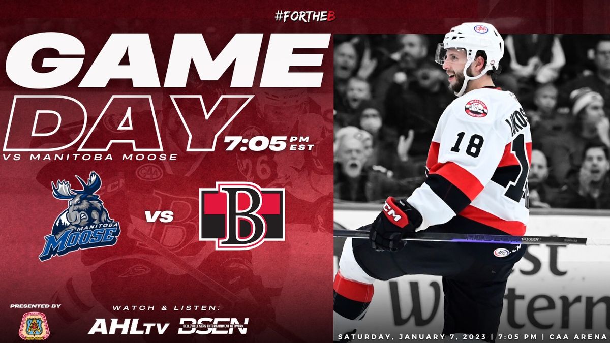 Belleville Senators vs. Manitoba Moose