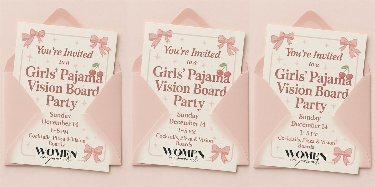 Girls' Pajama Vision Board Party