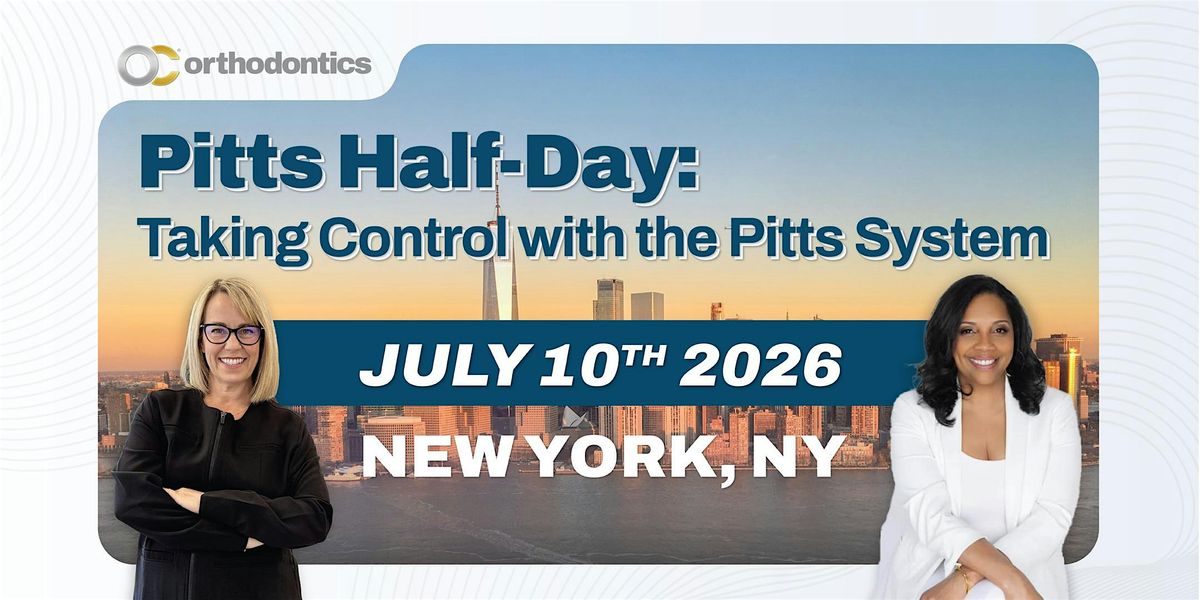 Pitts Half-Day: Taking Control with the Pitts System (NY)