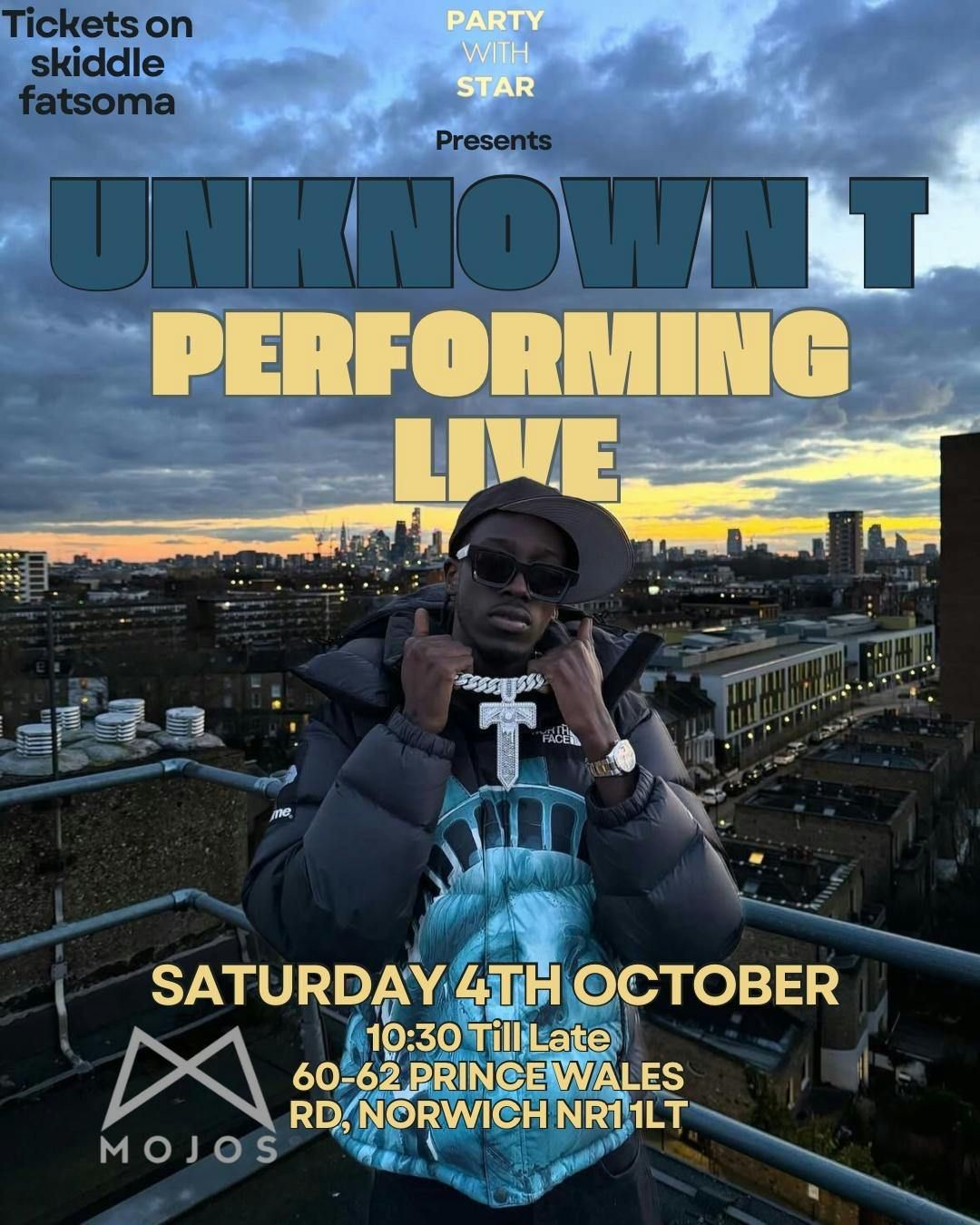 NORWICH: Superstar Unknown T Performing live at our winter jam litness