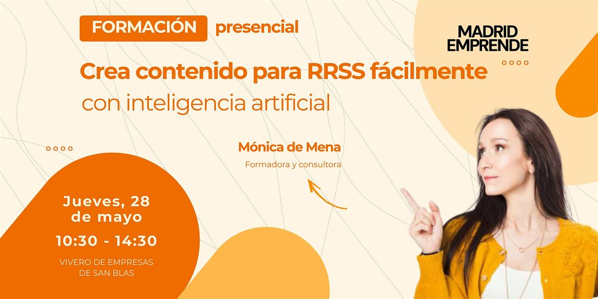 Formaci\u00f3n gratis | Crea contenido para RRSS f\u00e1cilmente con IA