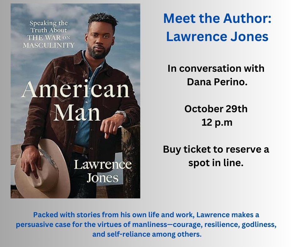 Meet the Author: Lawrence Jones Tickets Available at The Little Point ...