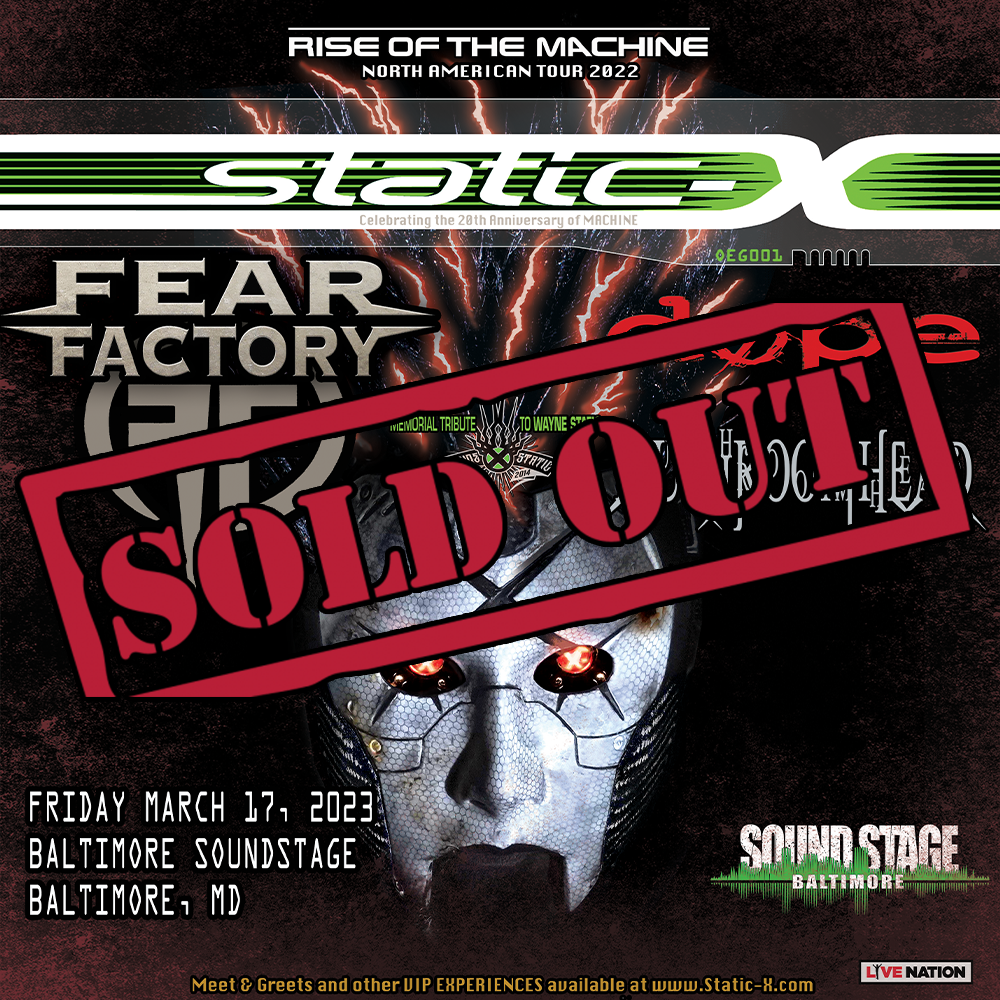 Static-X at Bourbon Theatre