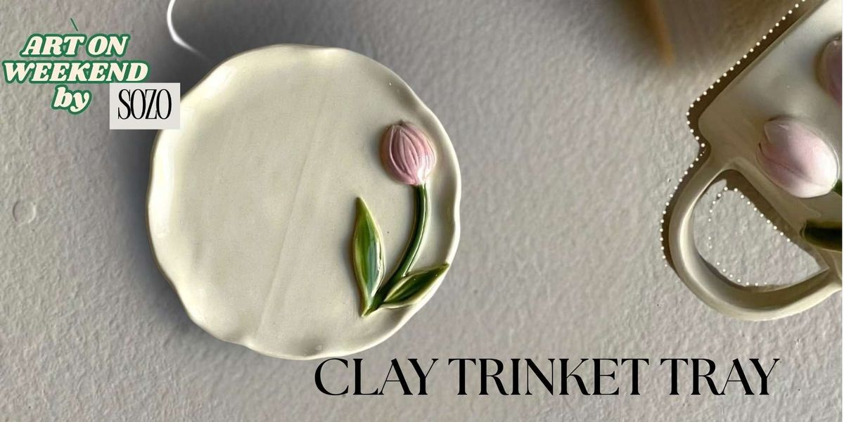 CLAY TRINKET TRAY