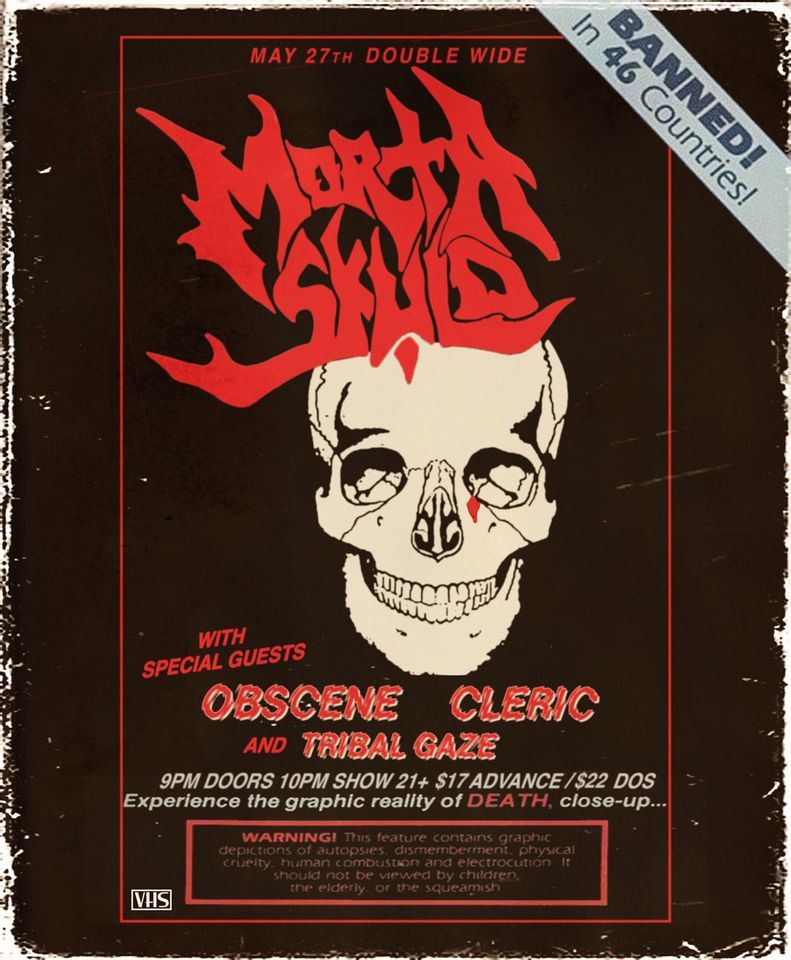 Morta Skuld & Obscene American Tour 2022 w/ Cleric, Tribal Gaze ...