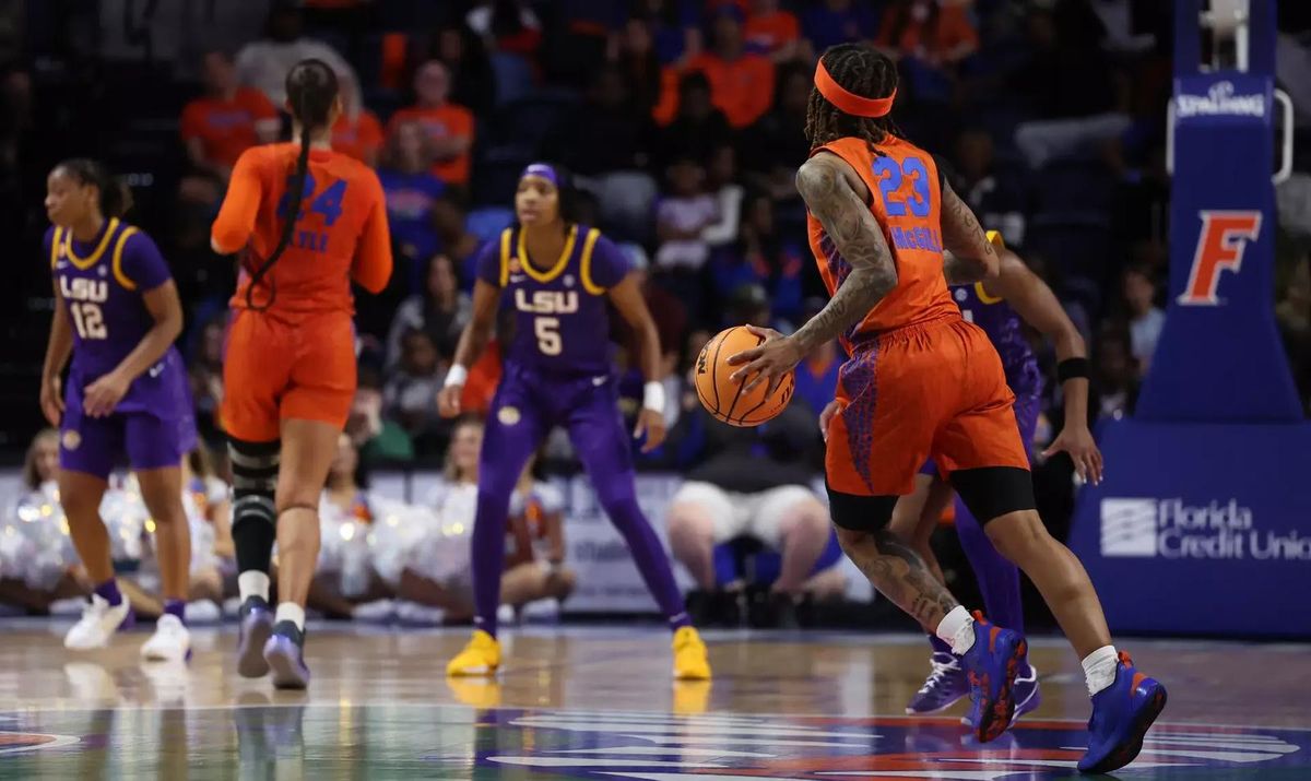 Florida Gators at LSU Tigers Womens Basketball