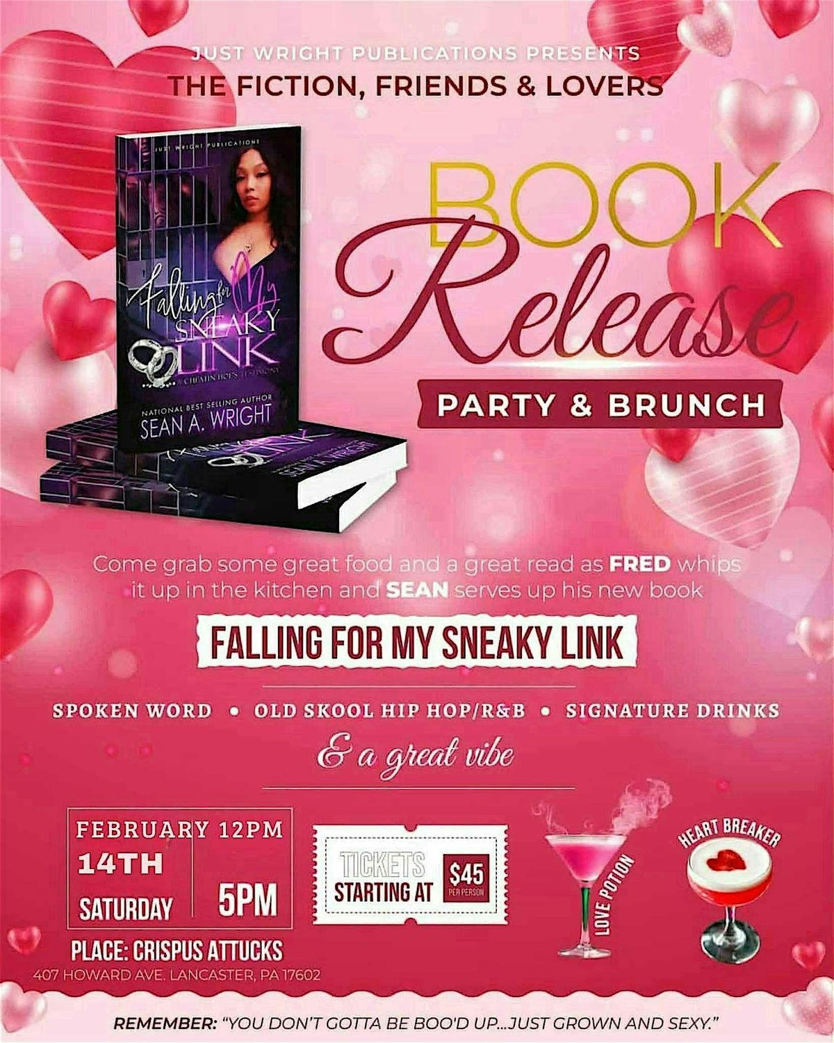 THE FICTION, FRIENDS, AND LOVERS BOOK RELEASE BRUNCH