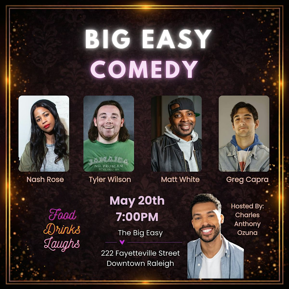 Live Standup Comedy - Big Easy Comedy Show