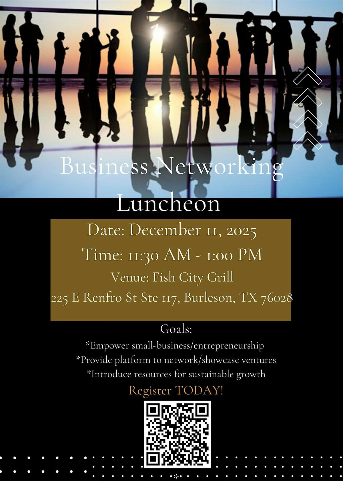 BUSINESS NETWORKING LUNCHEON