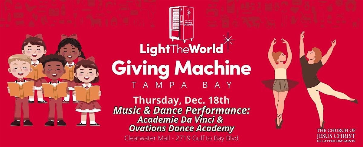 Giving Machine Clearwater - Academie Da Vinci & Ovations Dance Performance