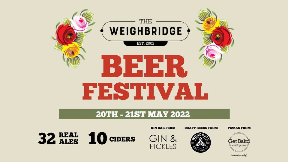 The Weighbridge - Beer Festival | The Weighbridge Inn Alvechurch | May ...