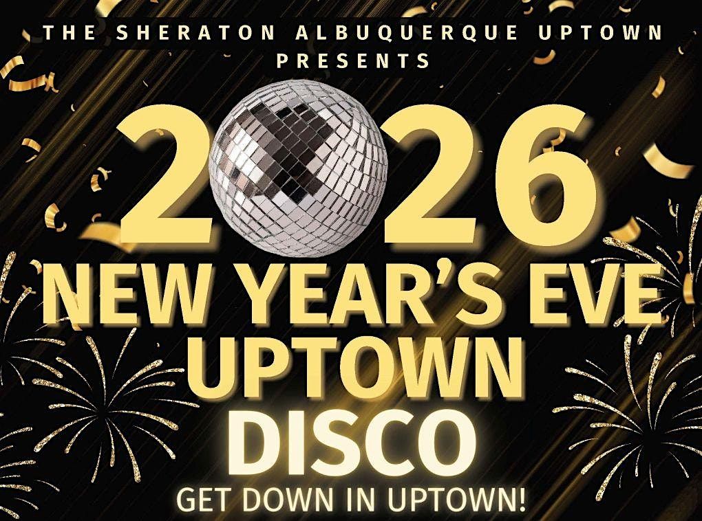 New Year's Eve Uptown Disco Party