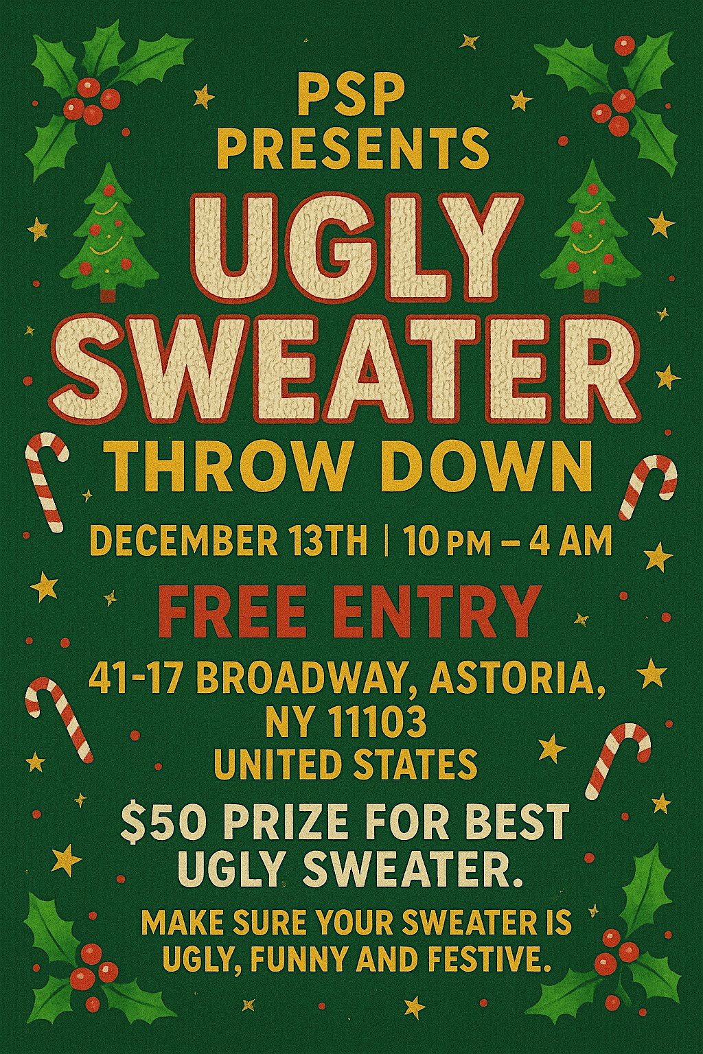 Ugly Sweater Throwdown