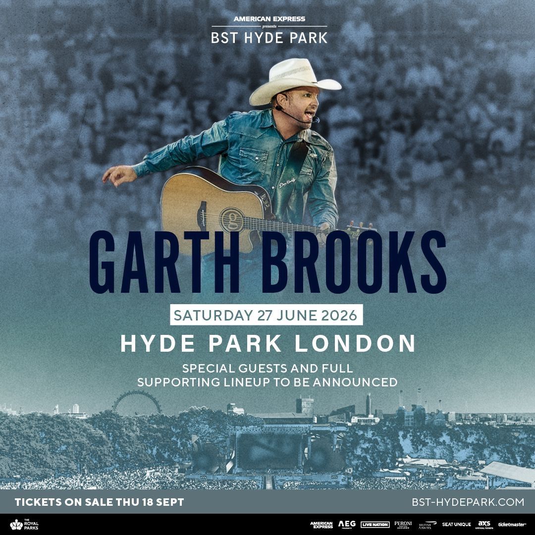 British Summer Time - Garth Brooks at Hyde Park