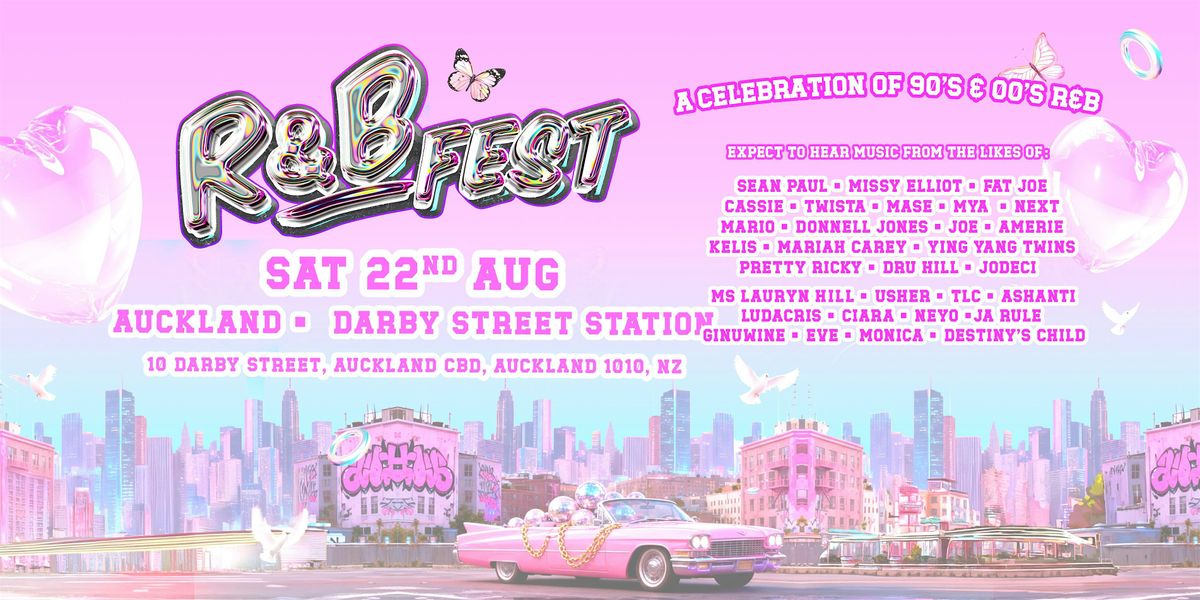 R&B Fest Is Coming To Auckland!