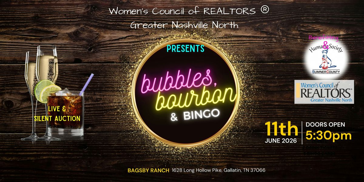 Bubbles, Bourbon, & Bingo
