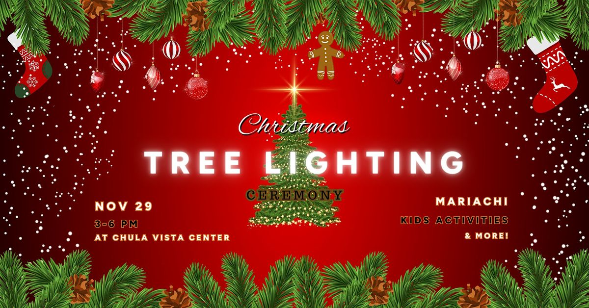 Christmas Tree Lighting Ceremony at Chula Vista Center