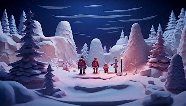 Winter Themed Dungeons and Dragons (age 12+)