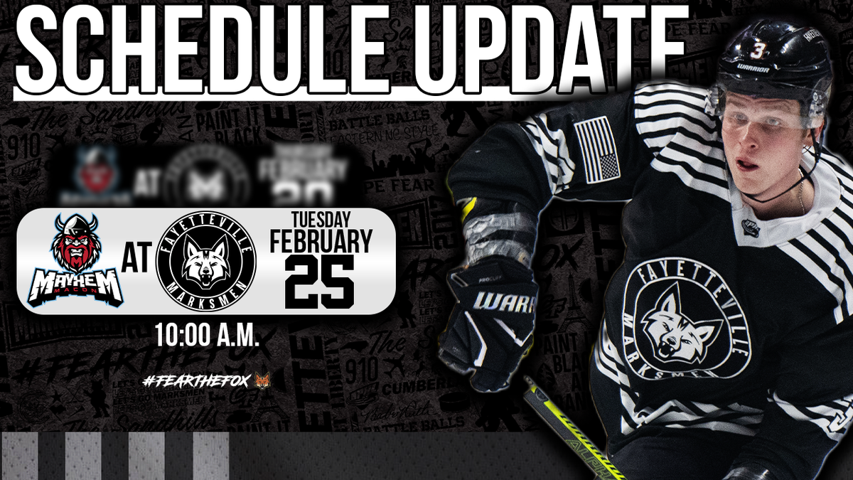 Macon Mayhem at Fayetteville Marksmen