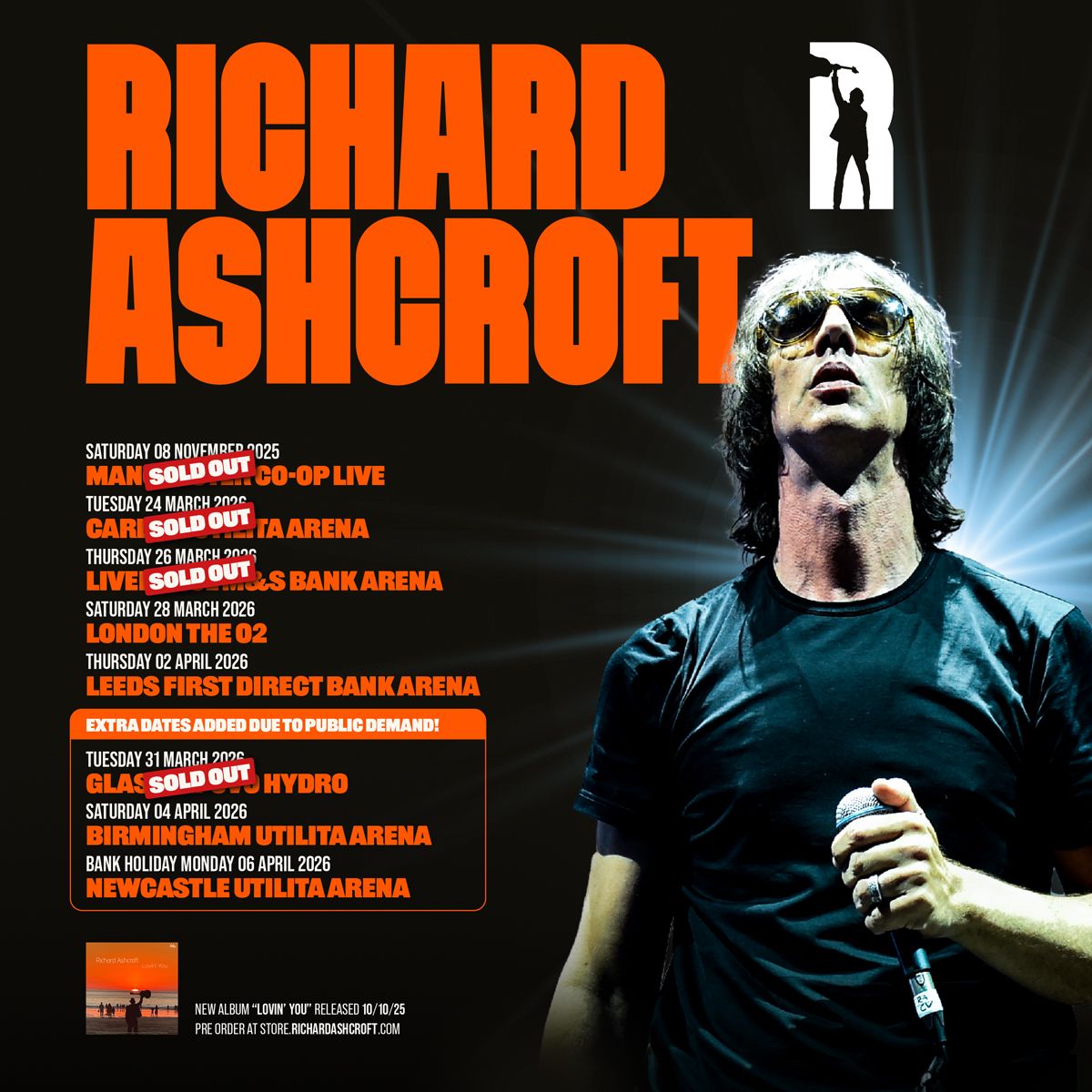 Richard Ashcroft London Tickets