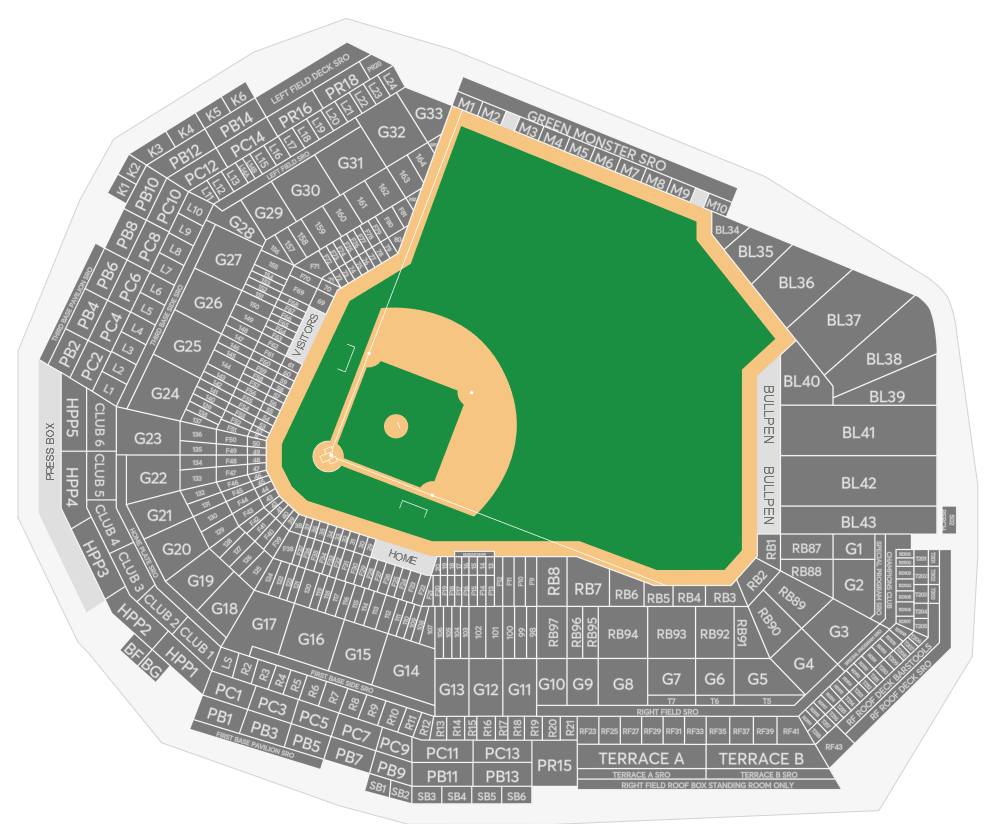 TBD at Boston Red Sox at Fenway Park
