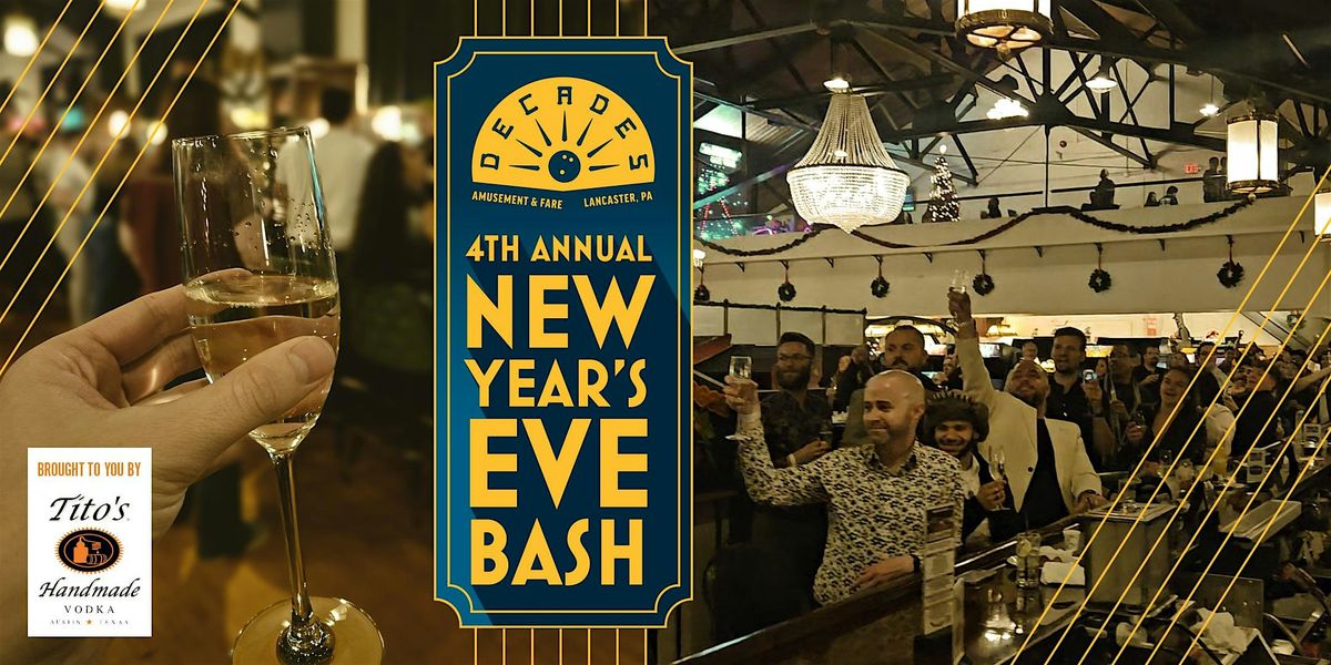 2025 Fourth Annual New Year's Eve Bash at Decades