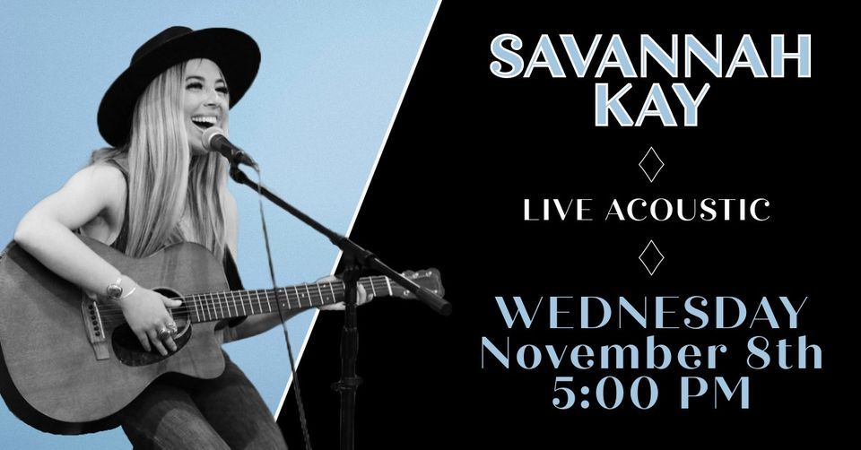 Savannah Kay Live Acoustic
