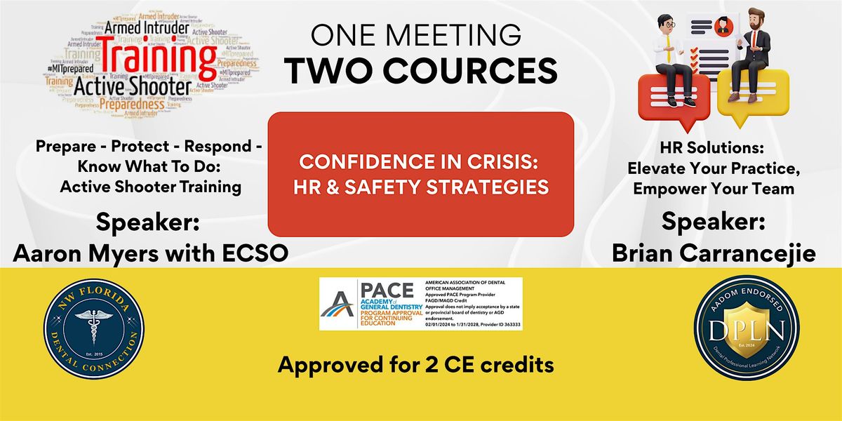 Confidence in Crisis:  HR & Safety Strategies